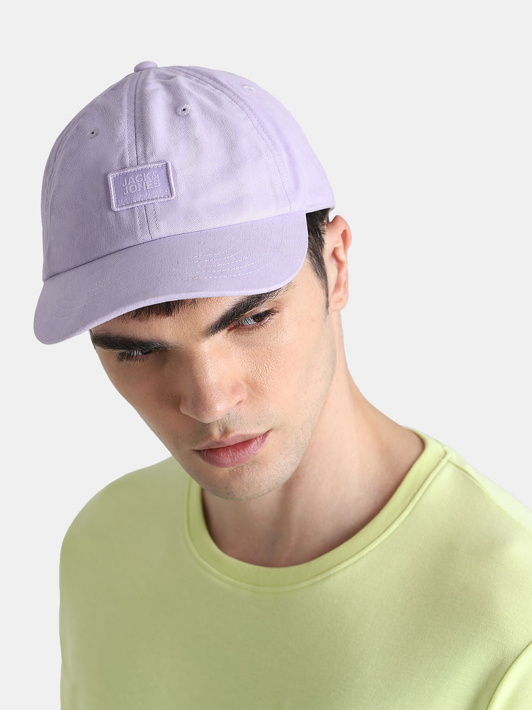 Purple Cotton Baseball Cap