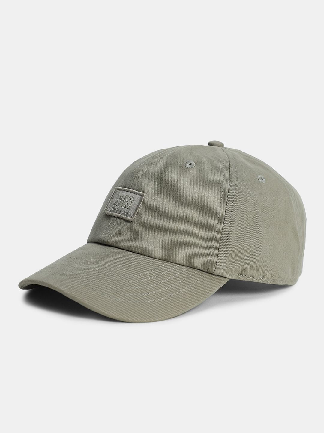Green Cotton Baseball Cap
