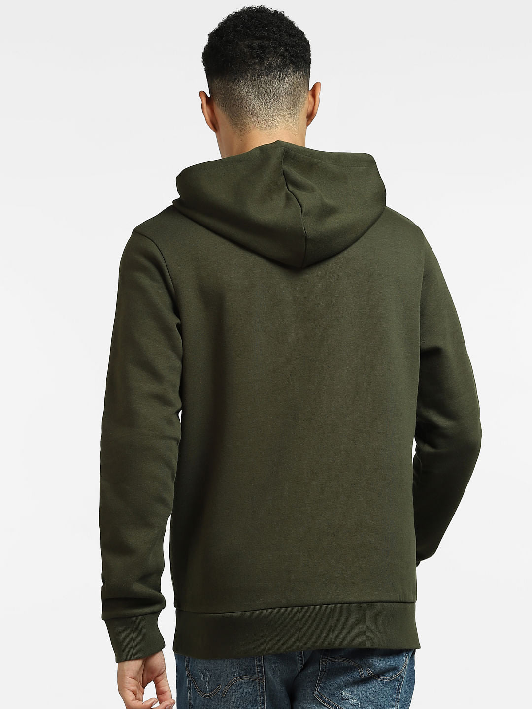 Green Hooded Sweatshirt