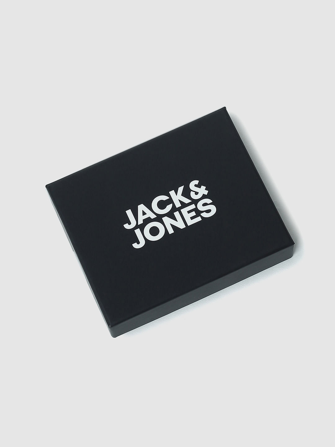 White Colourblocked Leather Wallet