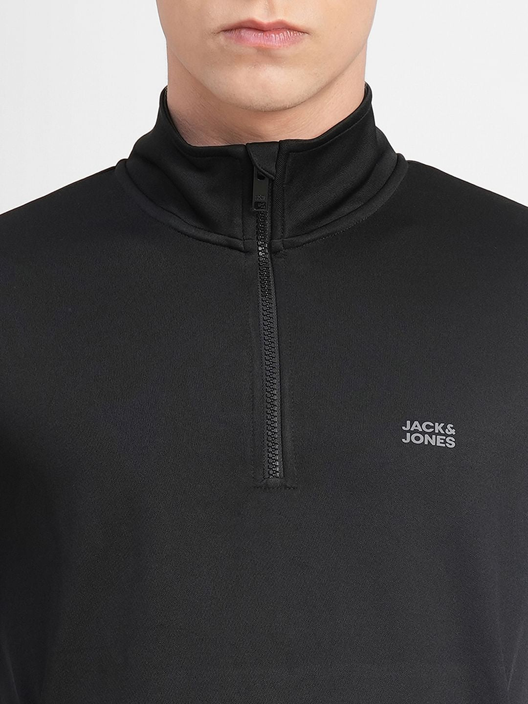 Black Logo Print Tracksuit