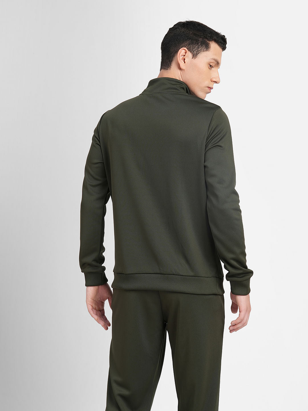 Black Logo Print Tracksuit