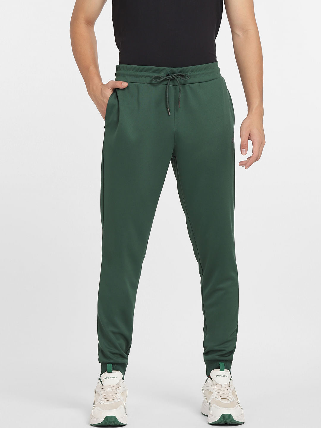 Green Logo Print Tracksuit