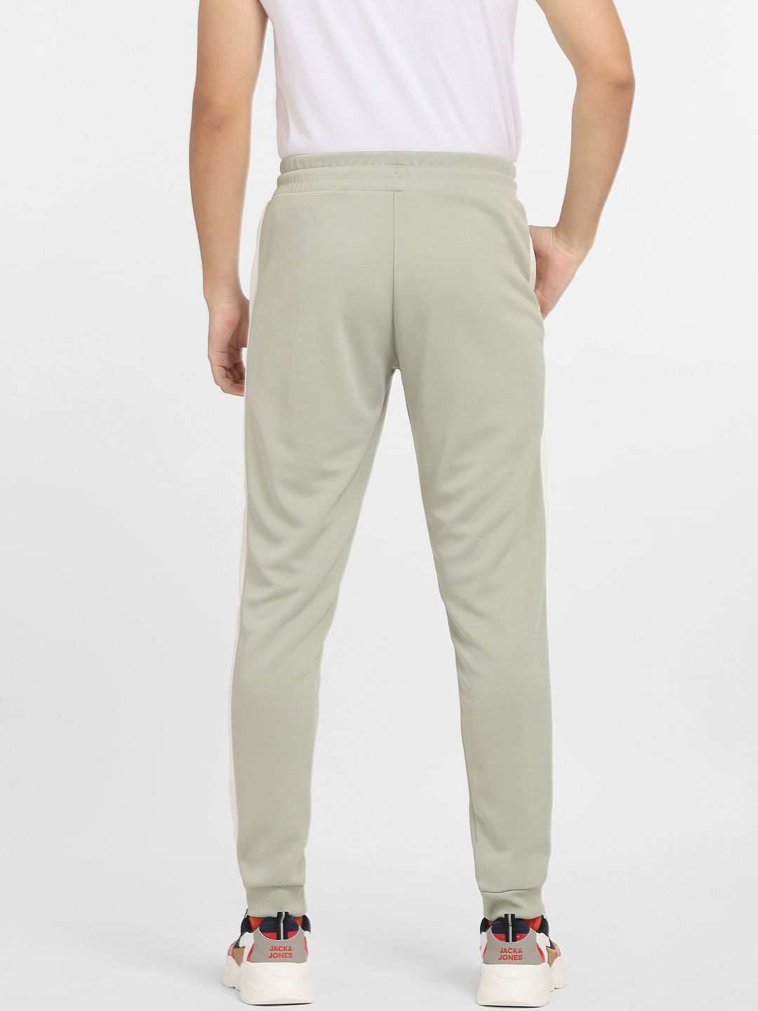 Green Logo Print Tracksuit