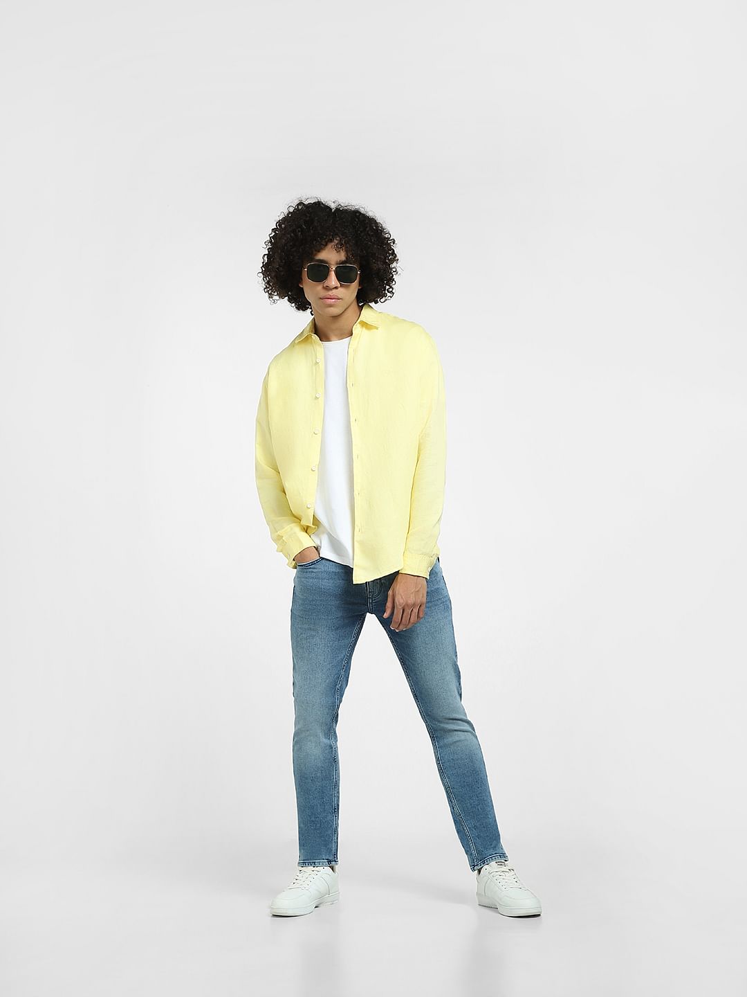 Blue Low Rise Ben Skinny Jeans