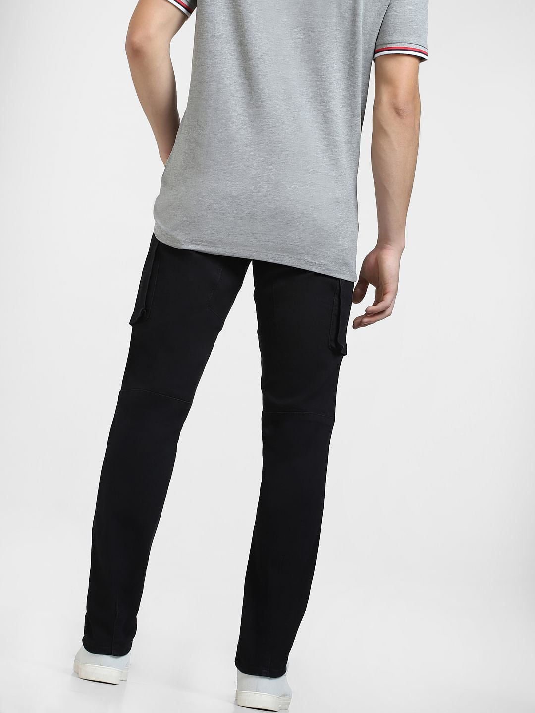 Black Low Rise Simon Anti Fit Jeans