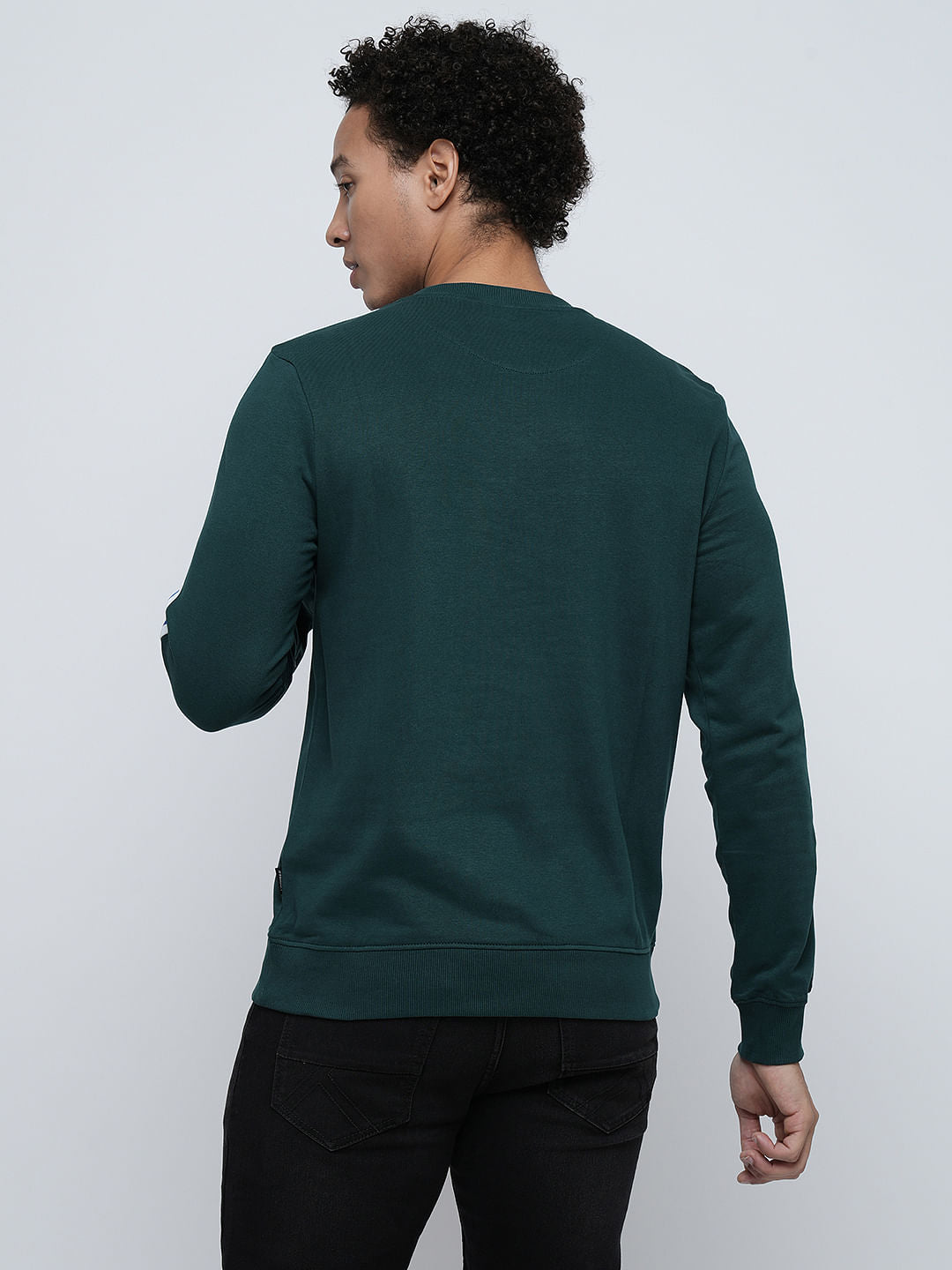PRODUKT by JACK&JONES Green Logo Print Sweatshirt