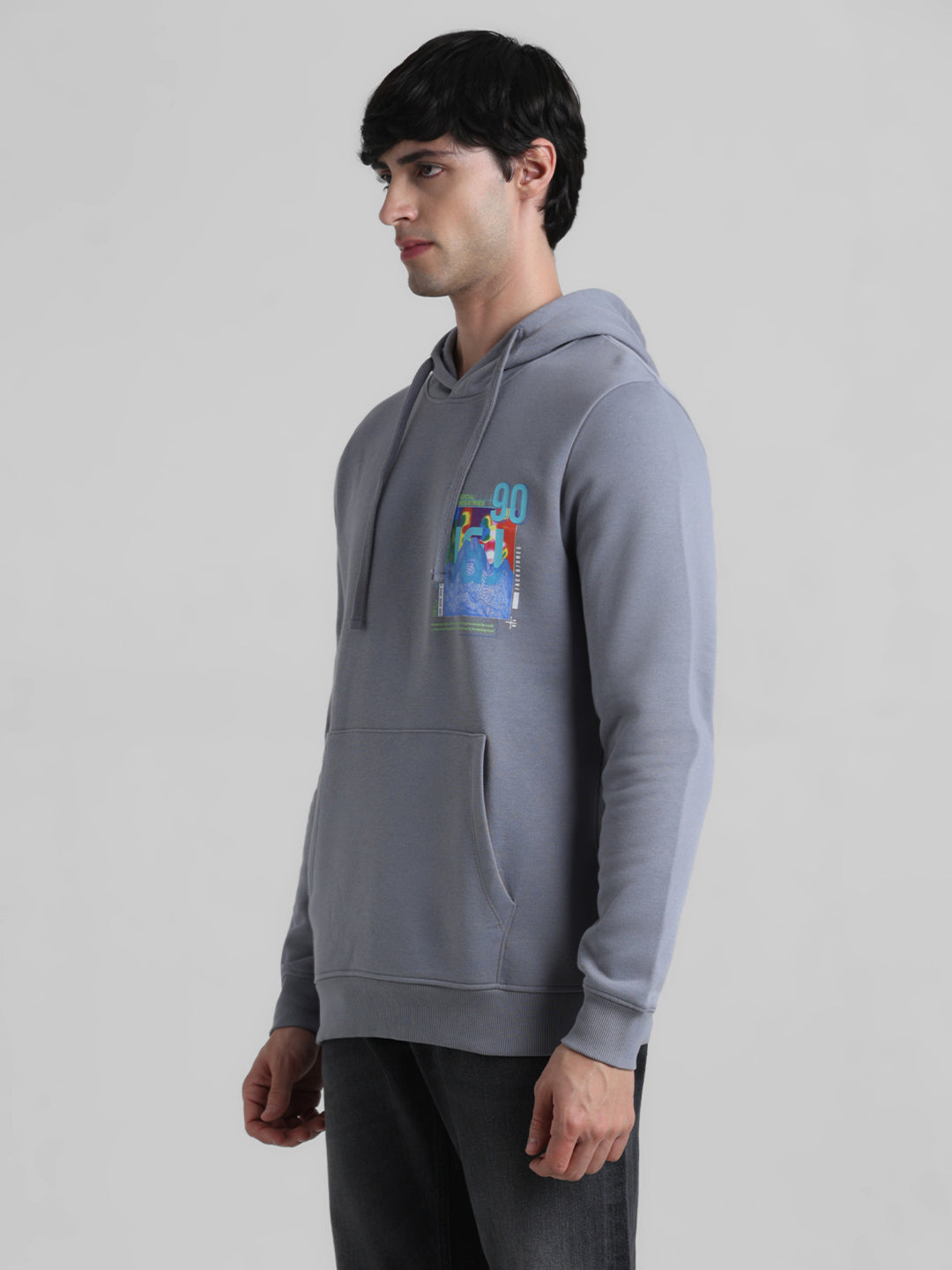 Printed Hooded Sweatshirt