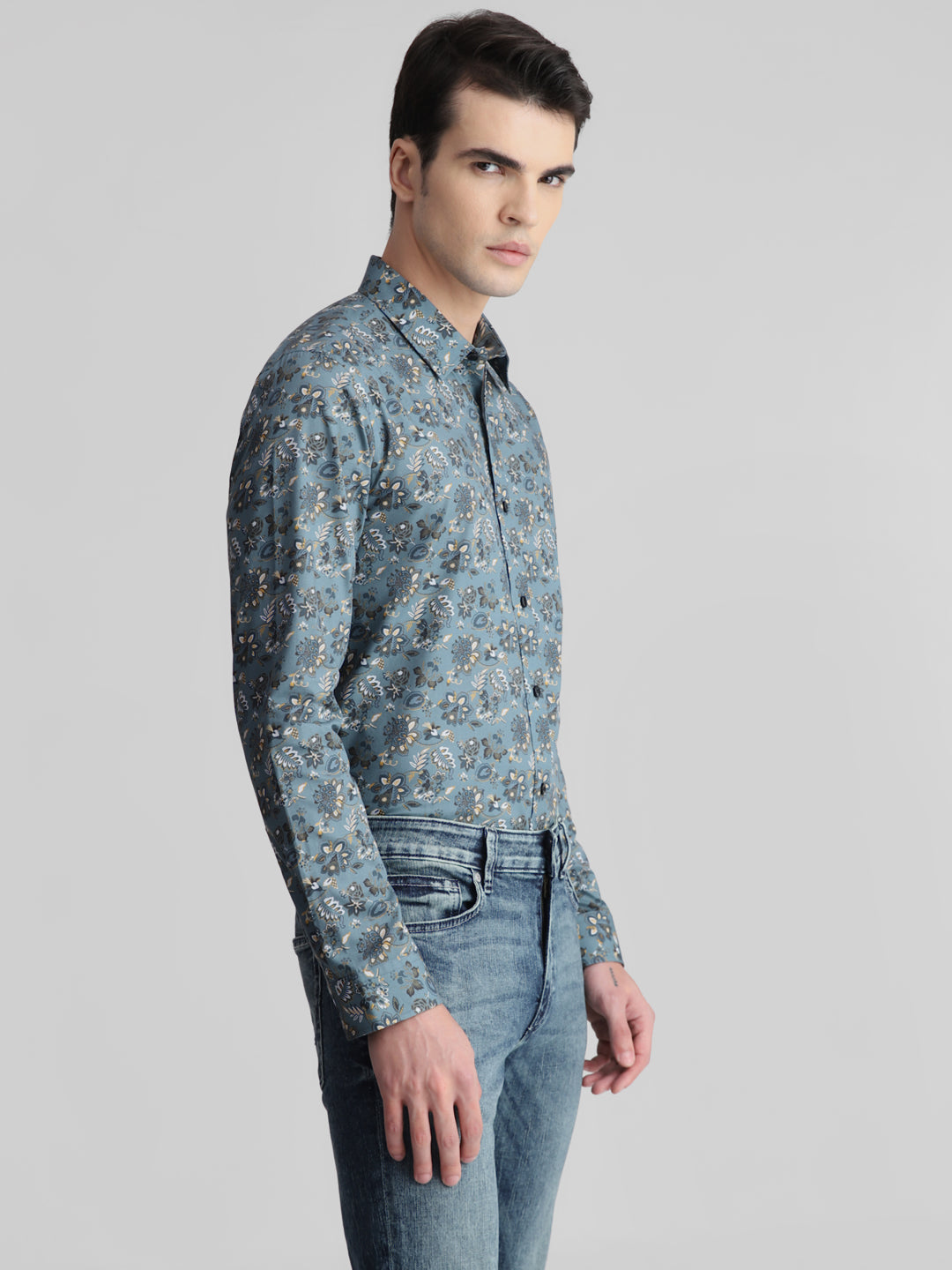 JACK&JONES Slim All-Over Print Shirts