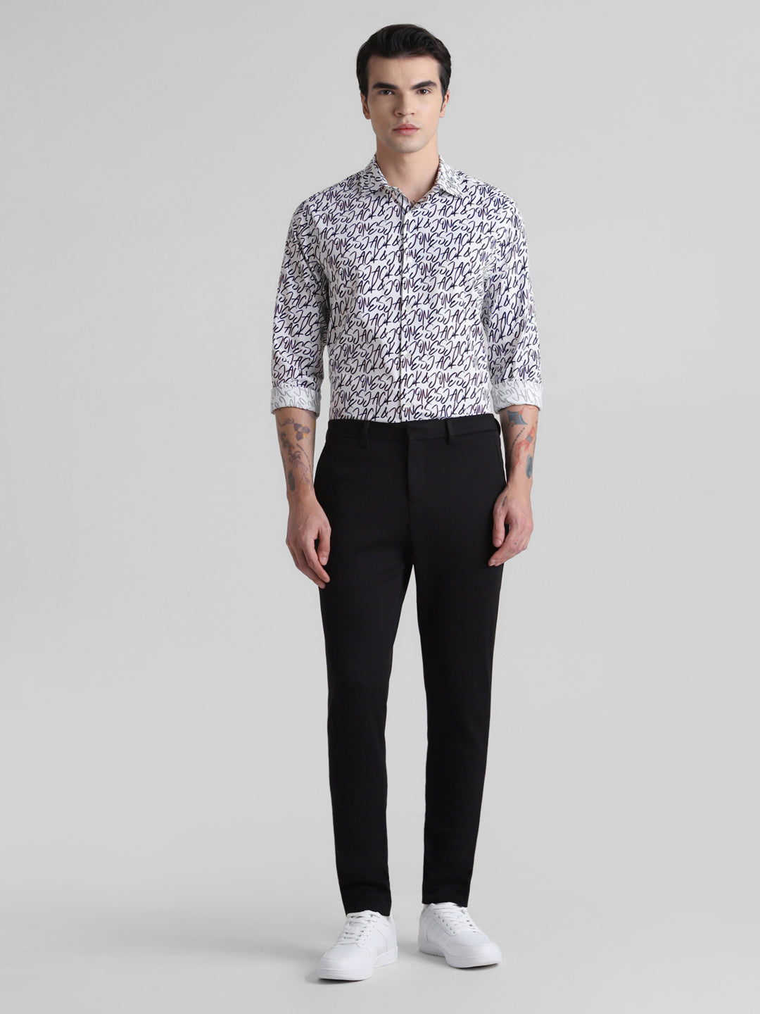 JACK&JONES Slim All-Over Print Shirts