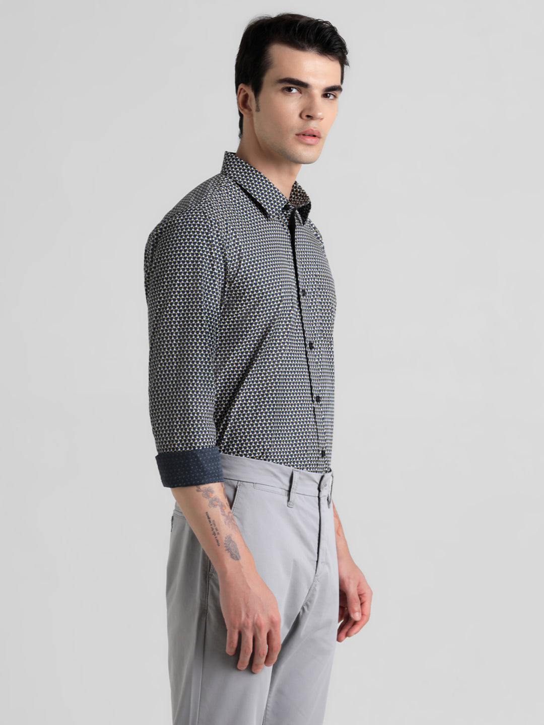 JACK&JONES Slim All-Over Print Shirts