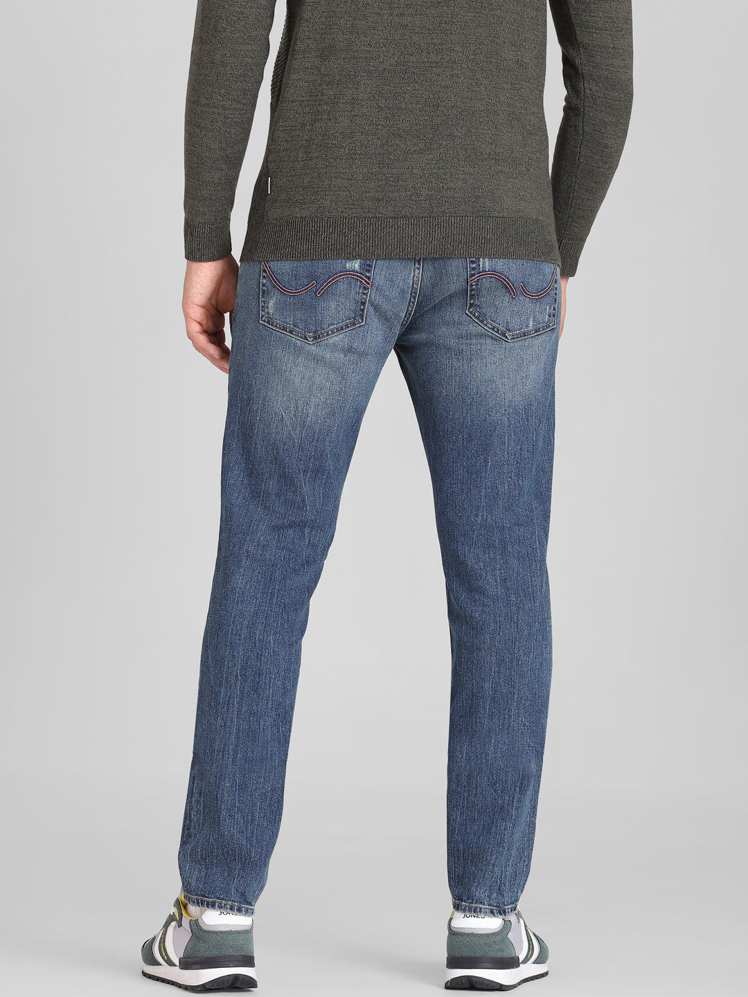 Blue Washed Ben Skinny Fit Jeans