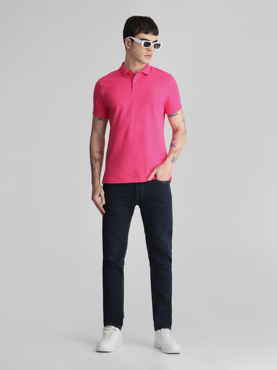 Dark Blue Ben Skinny Fit Jeans