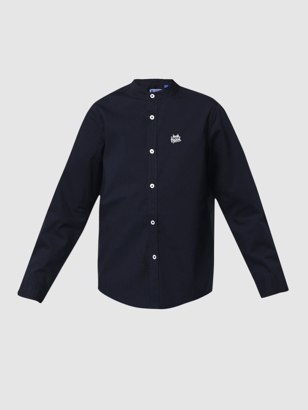 Navy Blue Full Sleeves Shirt