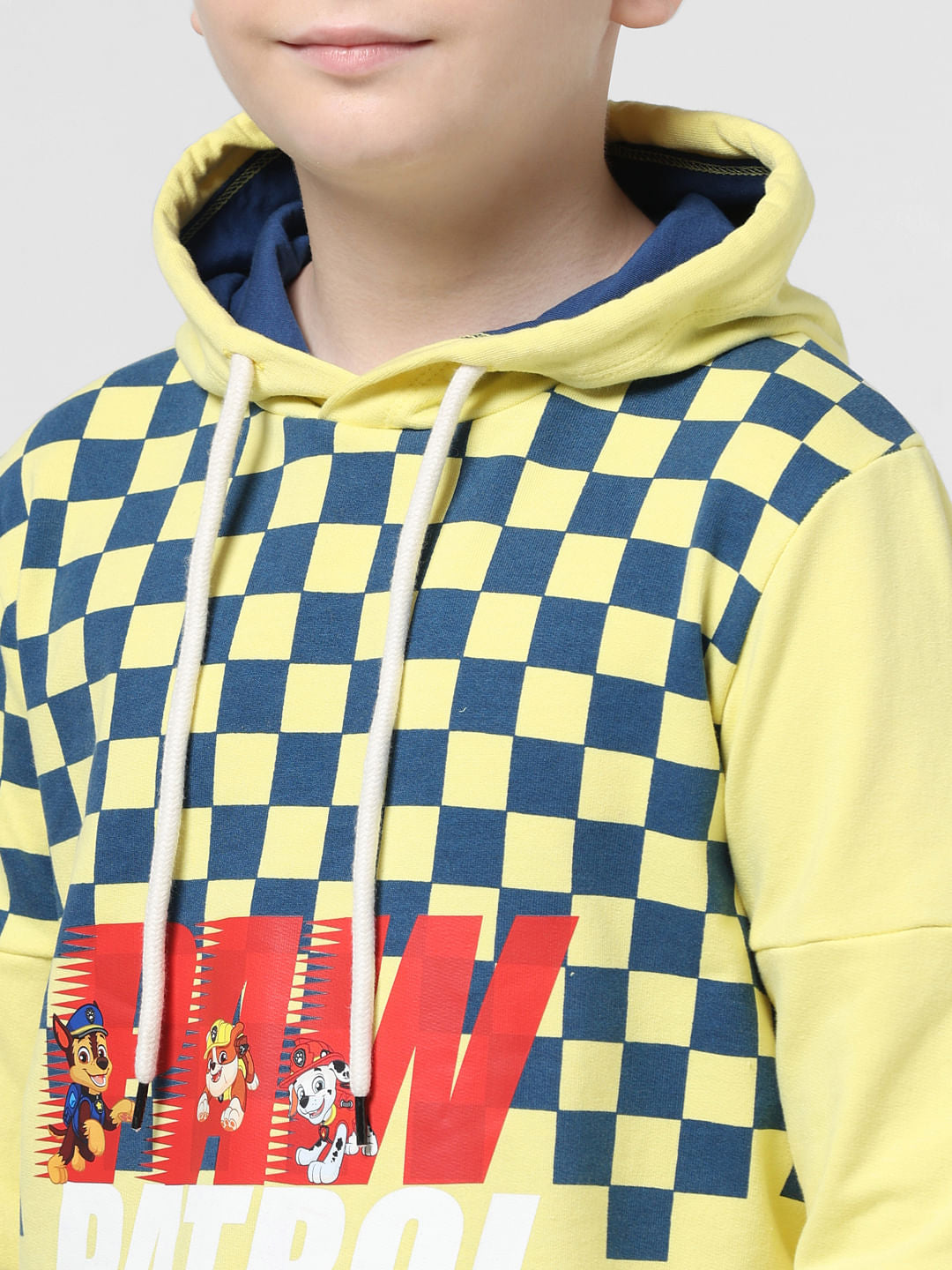 x Paw Patrol Yellow Printed Hooded Sweatshirt