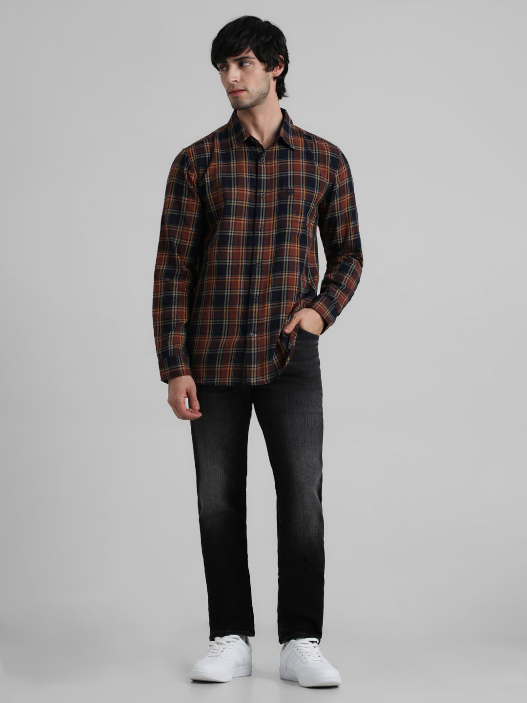 JACK&JONES Regular Fit Checks Shirts