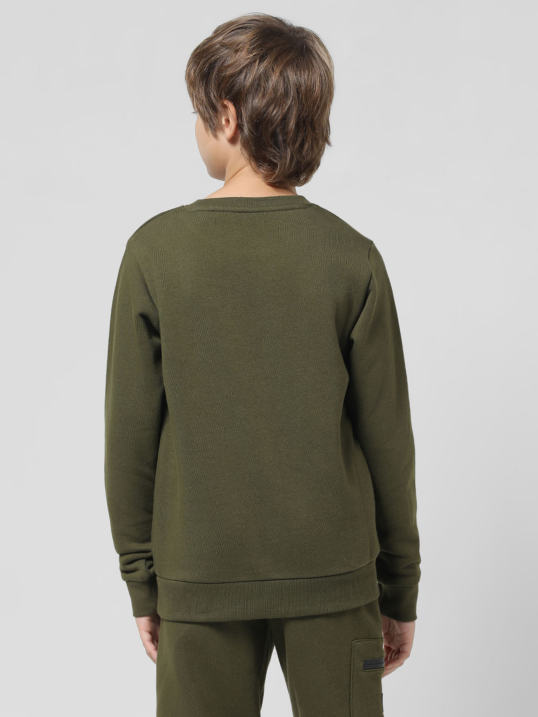 Green Doggo Print Sweatshirt