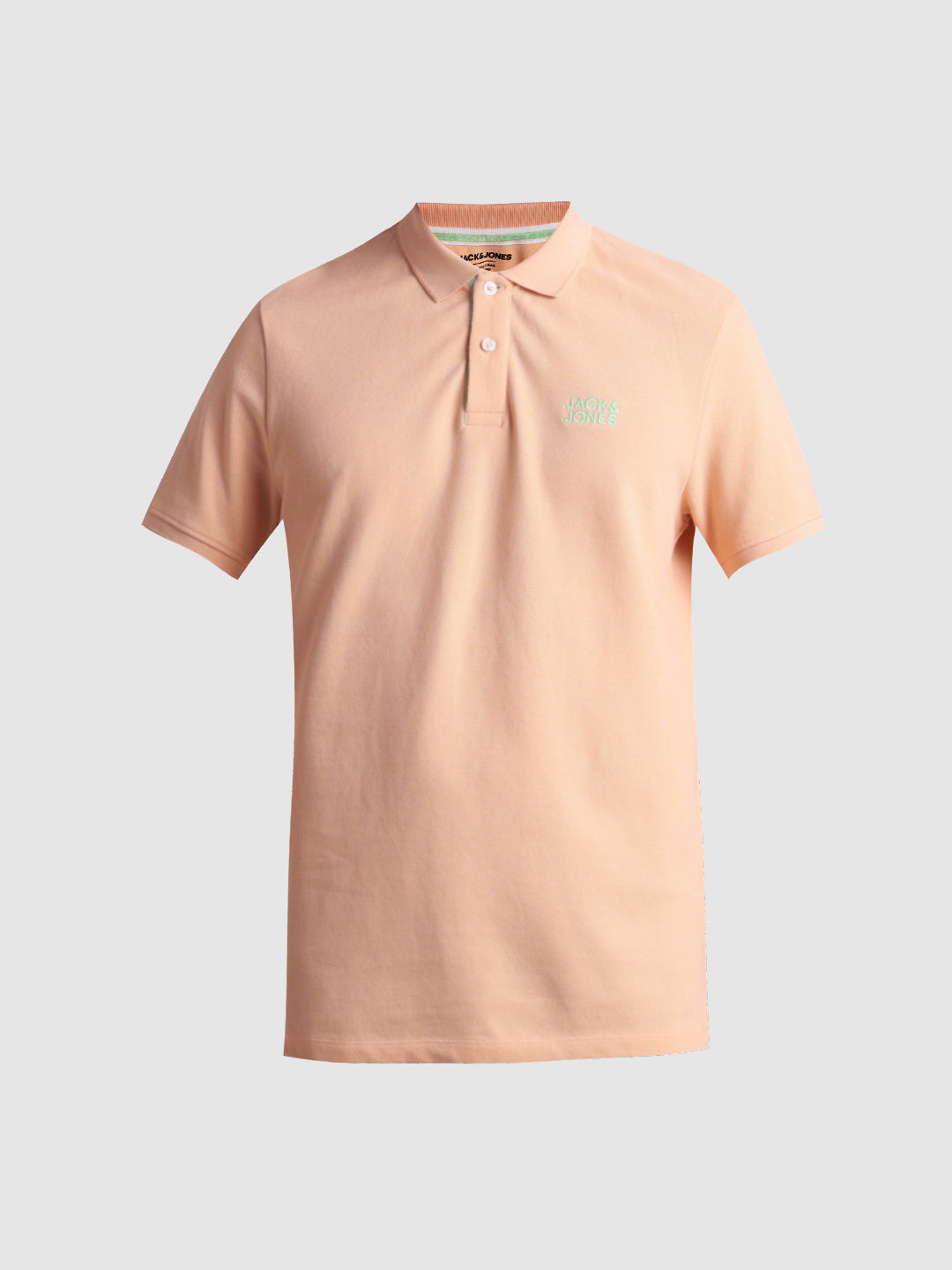 Peach Cotton Polo