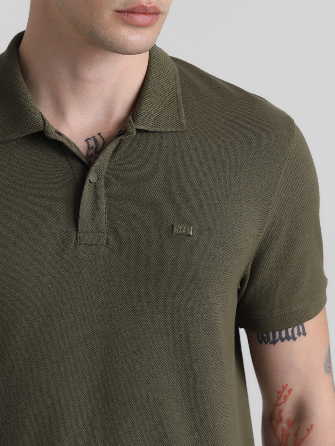 Olive Regular Fit Polo