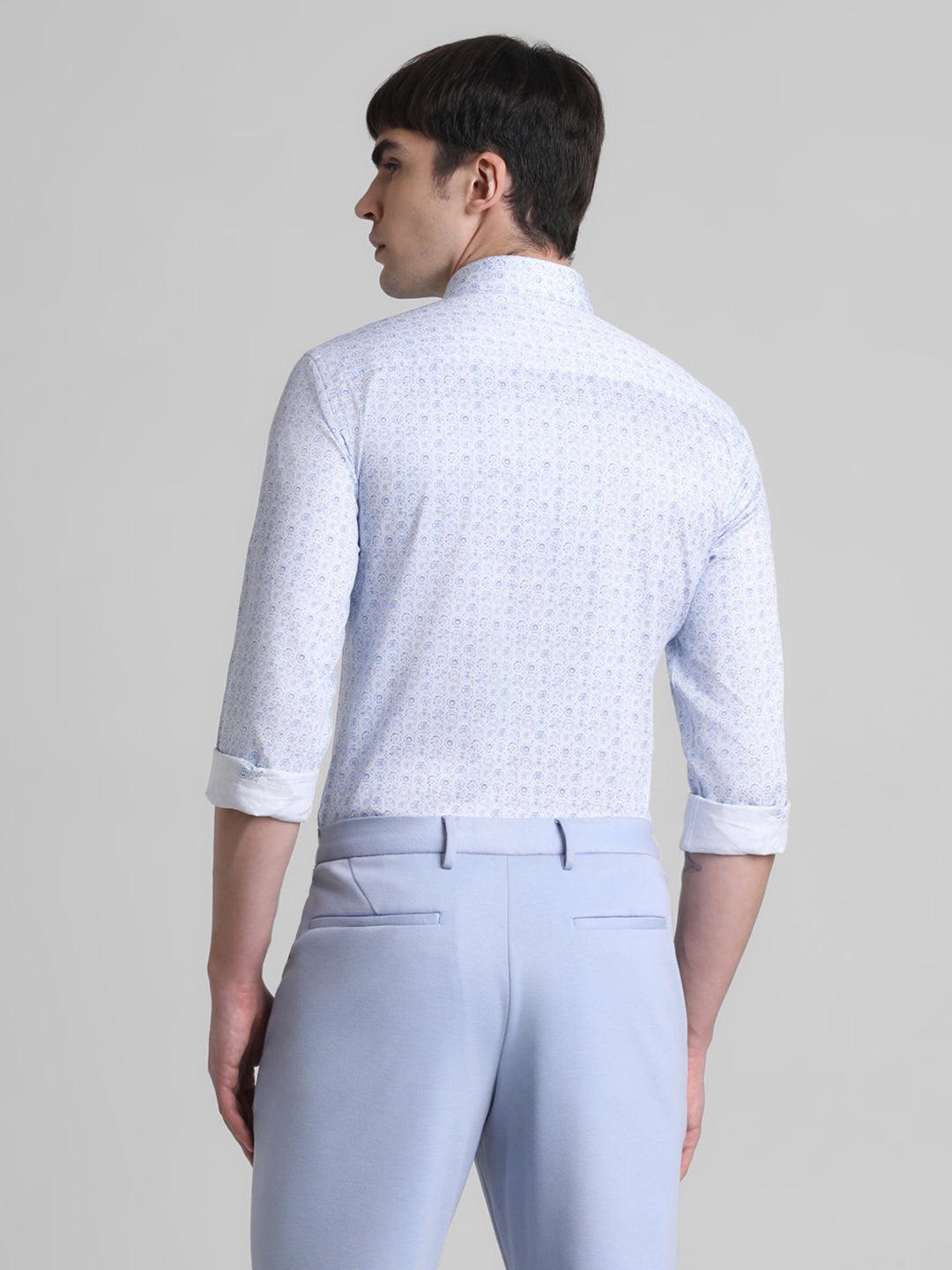JACK&JONES Slim Print Small Shirts