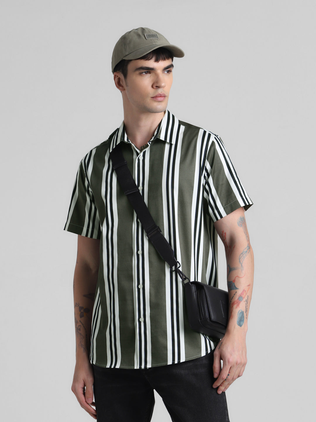 JACK&JONES Slim Stripes Large Shirts