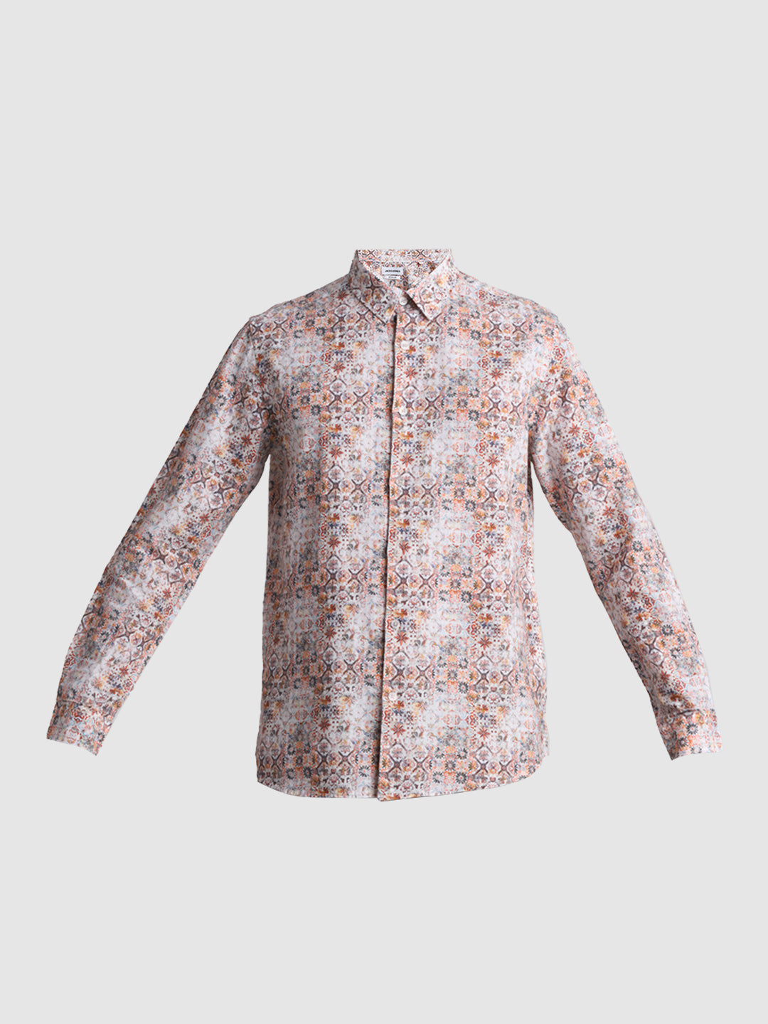 All-Over Mosaic Print Shirt