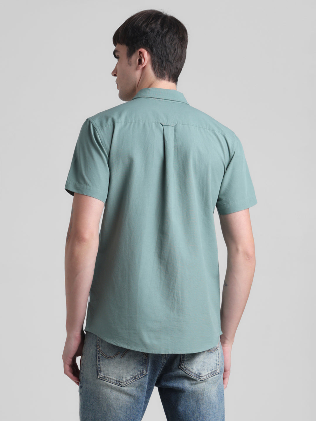 Green Short Sleeve Shirt