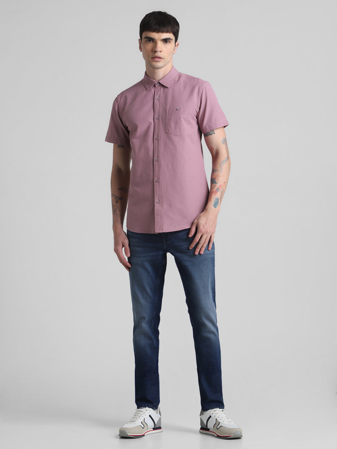 Mauve Short Sleeve Shirt