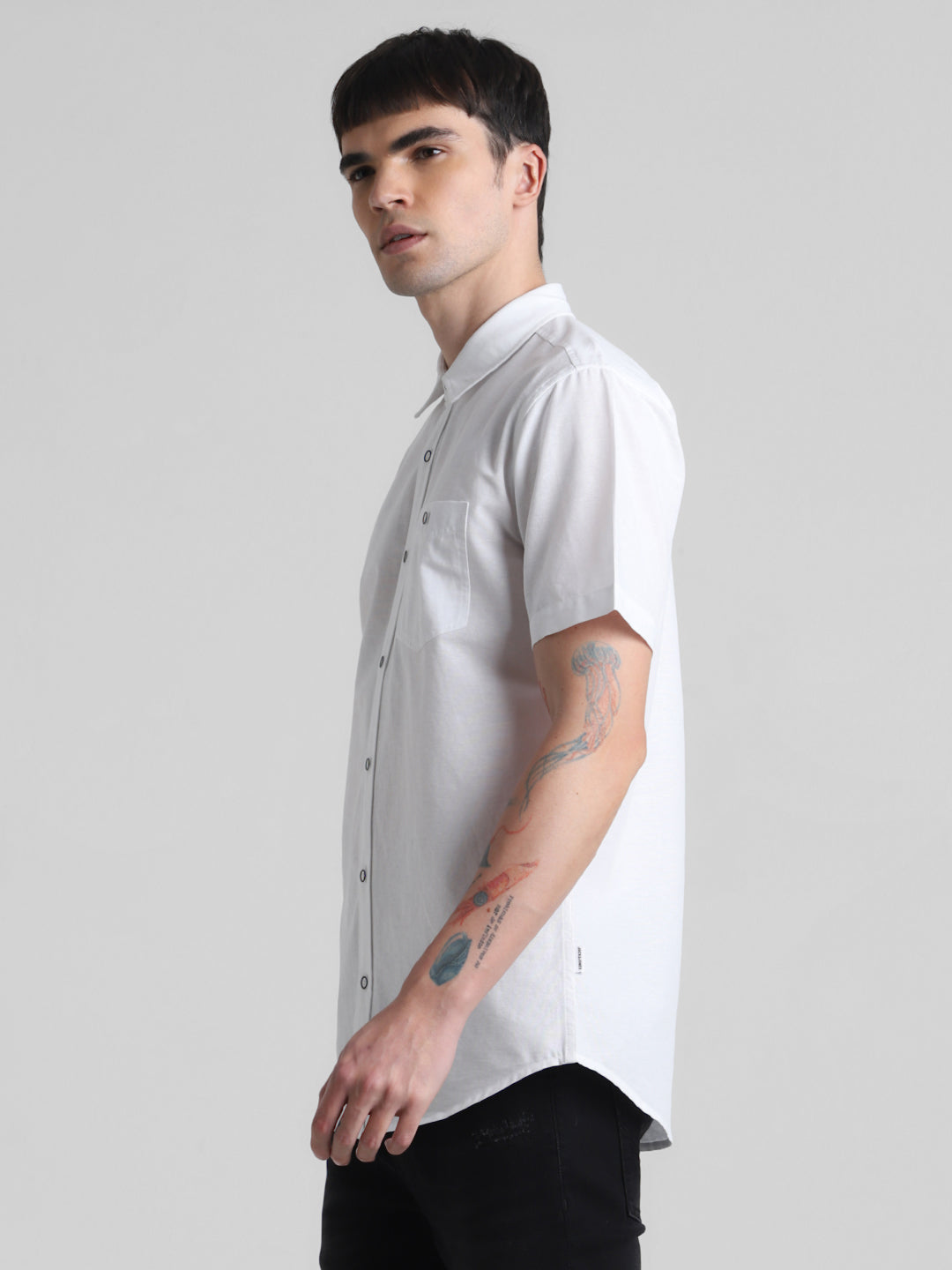 White Short Sleeve Shirt