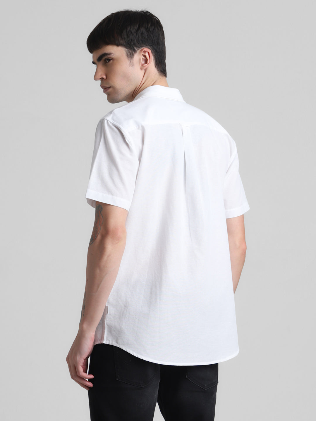 White Short Sleeve Shirt