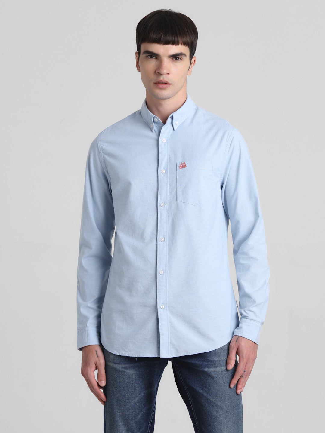 Blue Button-Down Shirt