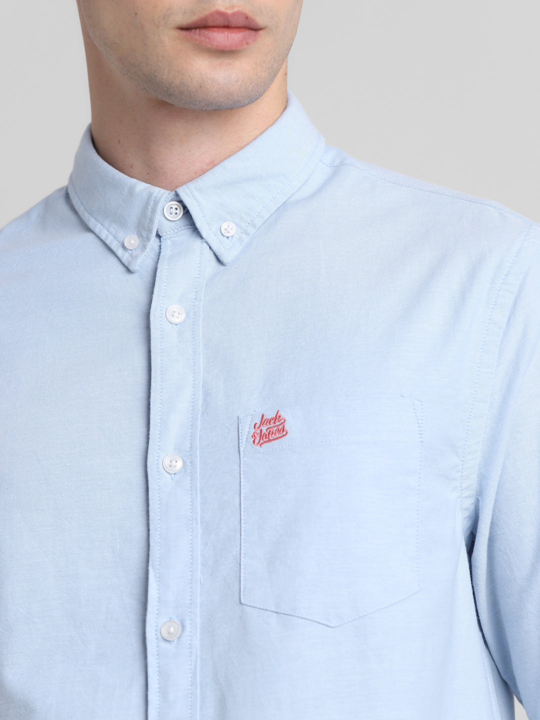 Blue Button-Down Shirt