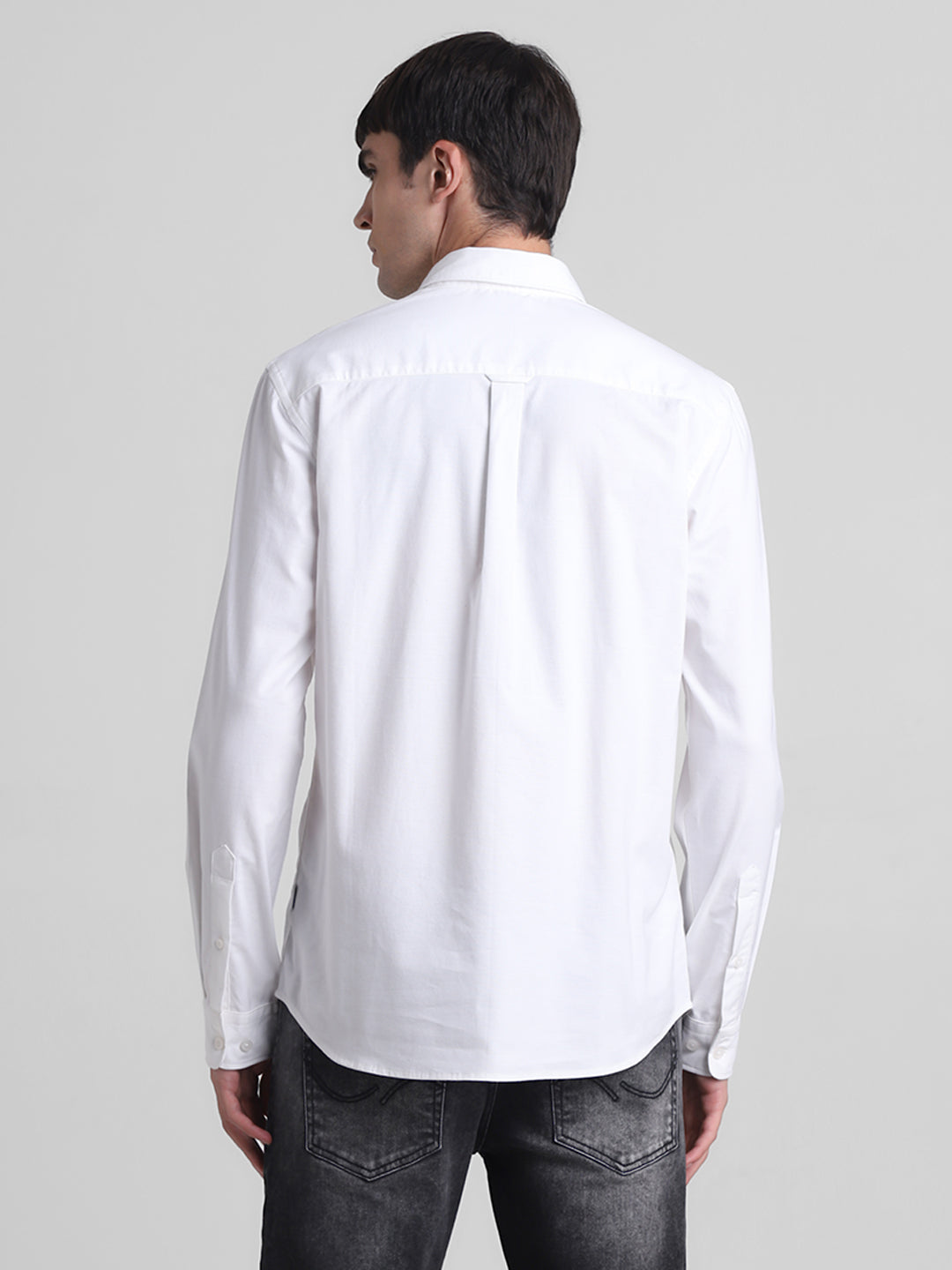 White Button-Down Shirt