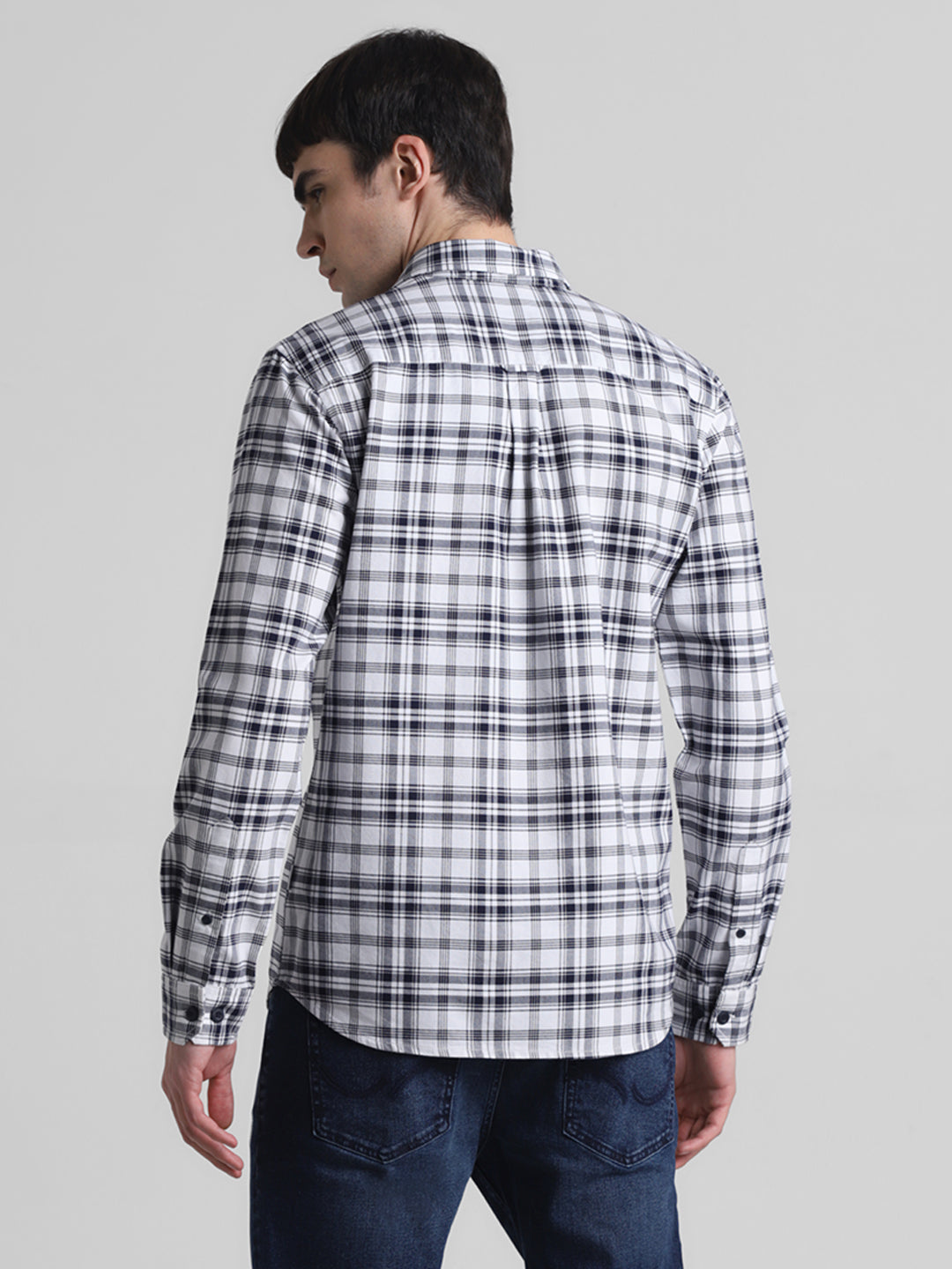 JACK&JONES Slim Check Small Shirts