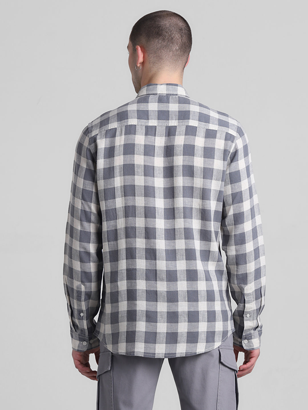 Grey Check Shirt