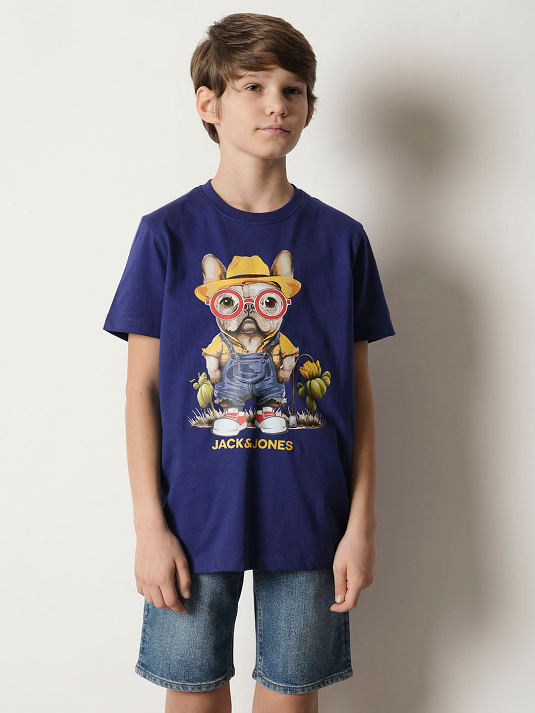 Boys Blue Gardener Doggo T-shirt