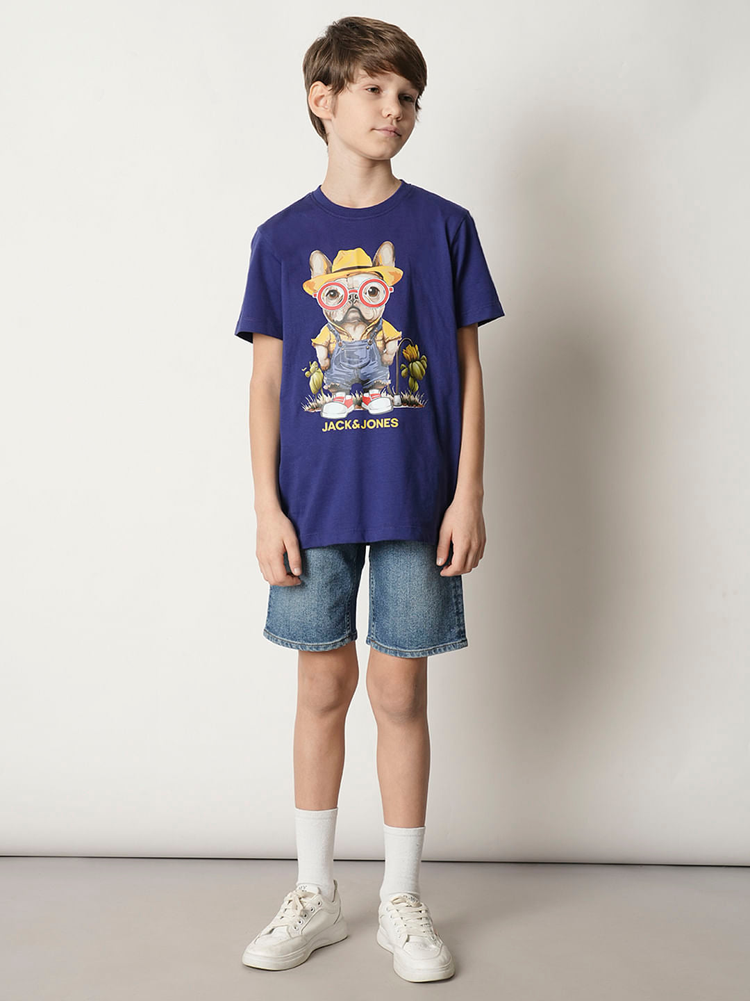 Boys Blue Gardener Doggo T-shirt