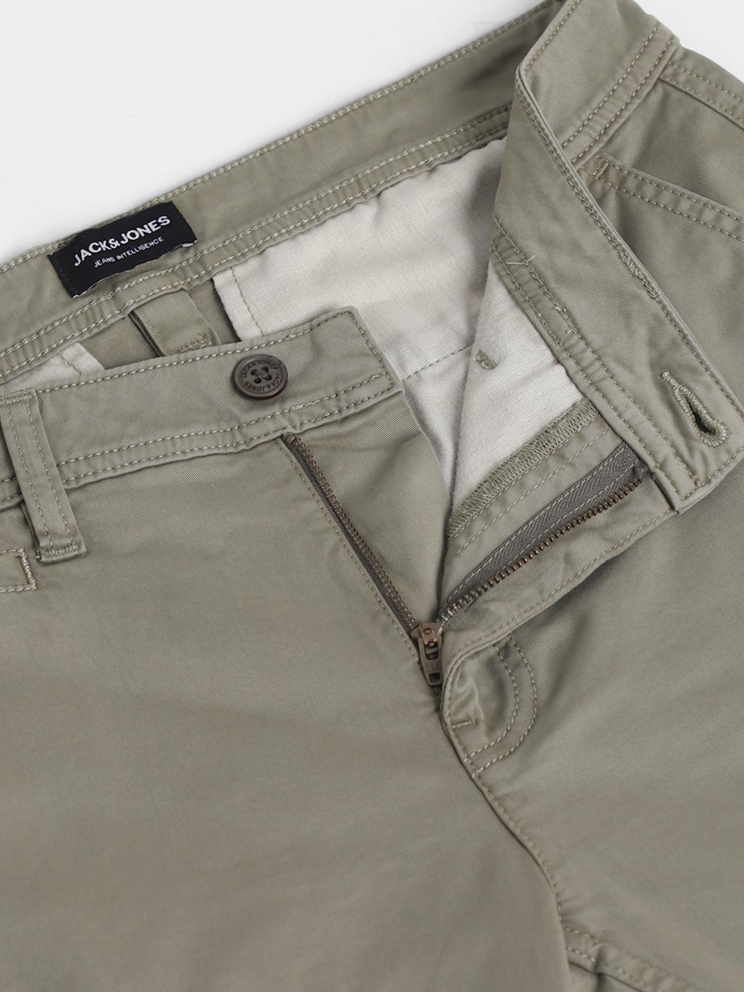 Olive Chino Shorts