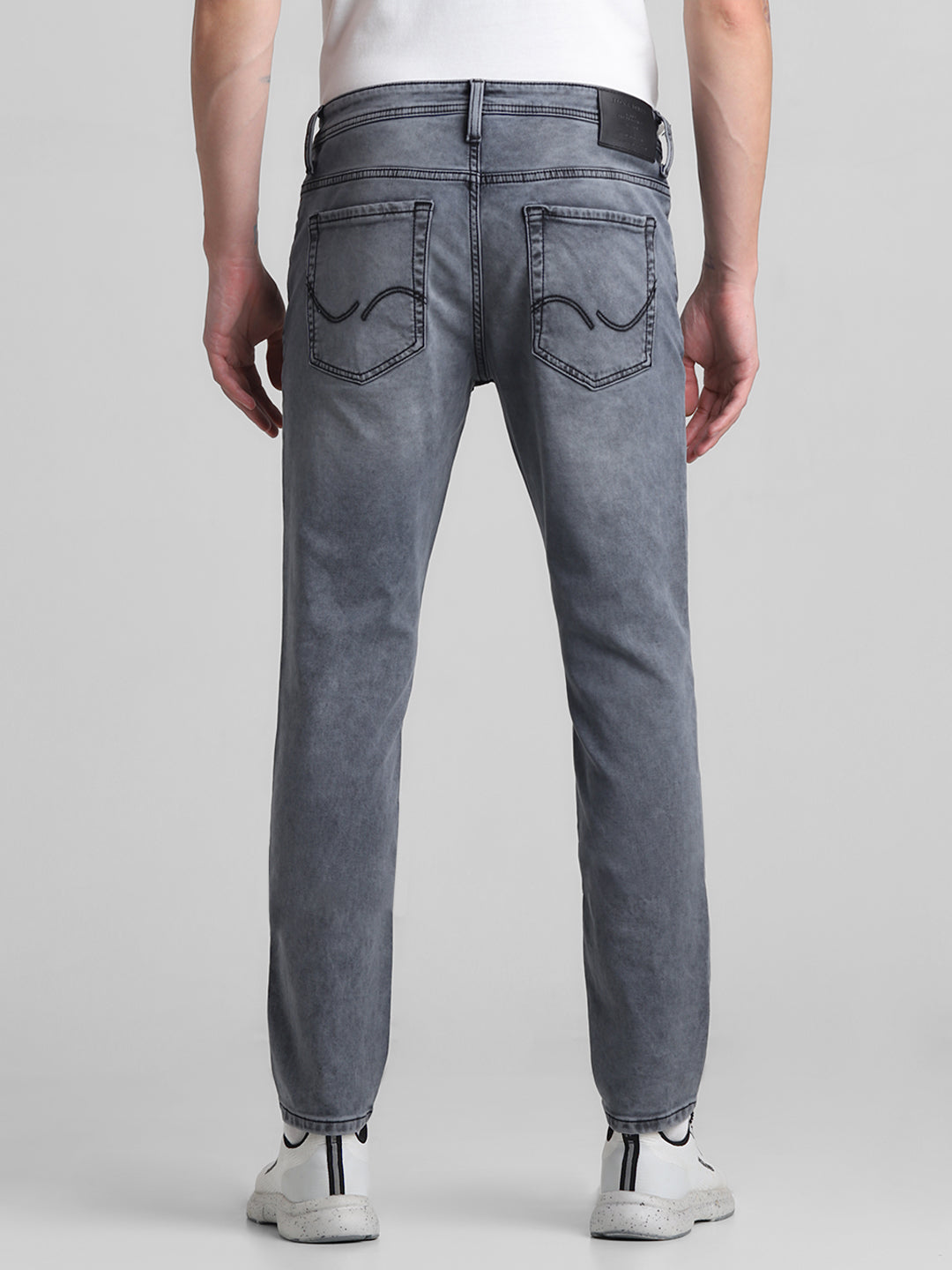 Grey 5 Pocket Knit Skinny Jeans