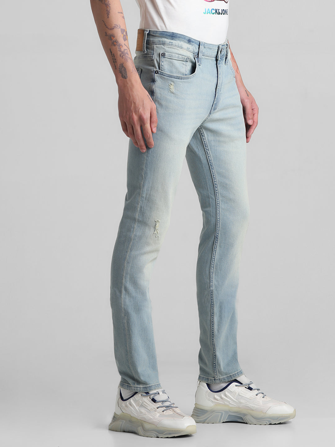 Light Blue Washed Ben Skinny Jeans