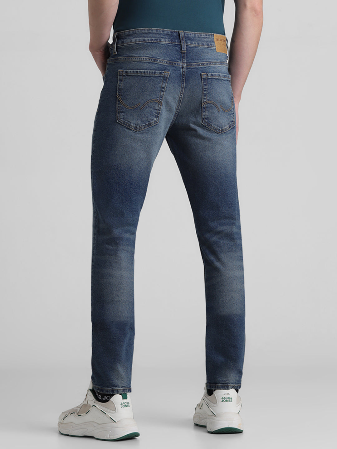 Mildly Distressed Glenn Slim Fit Jeans