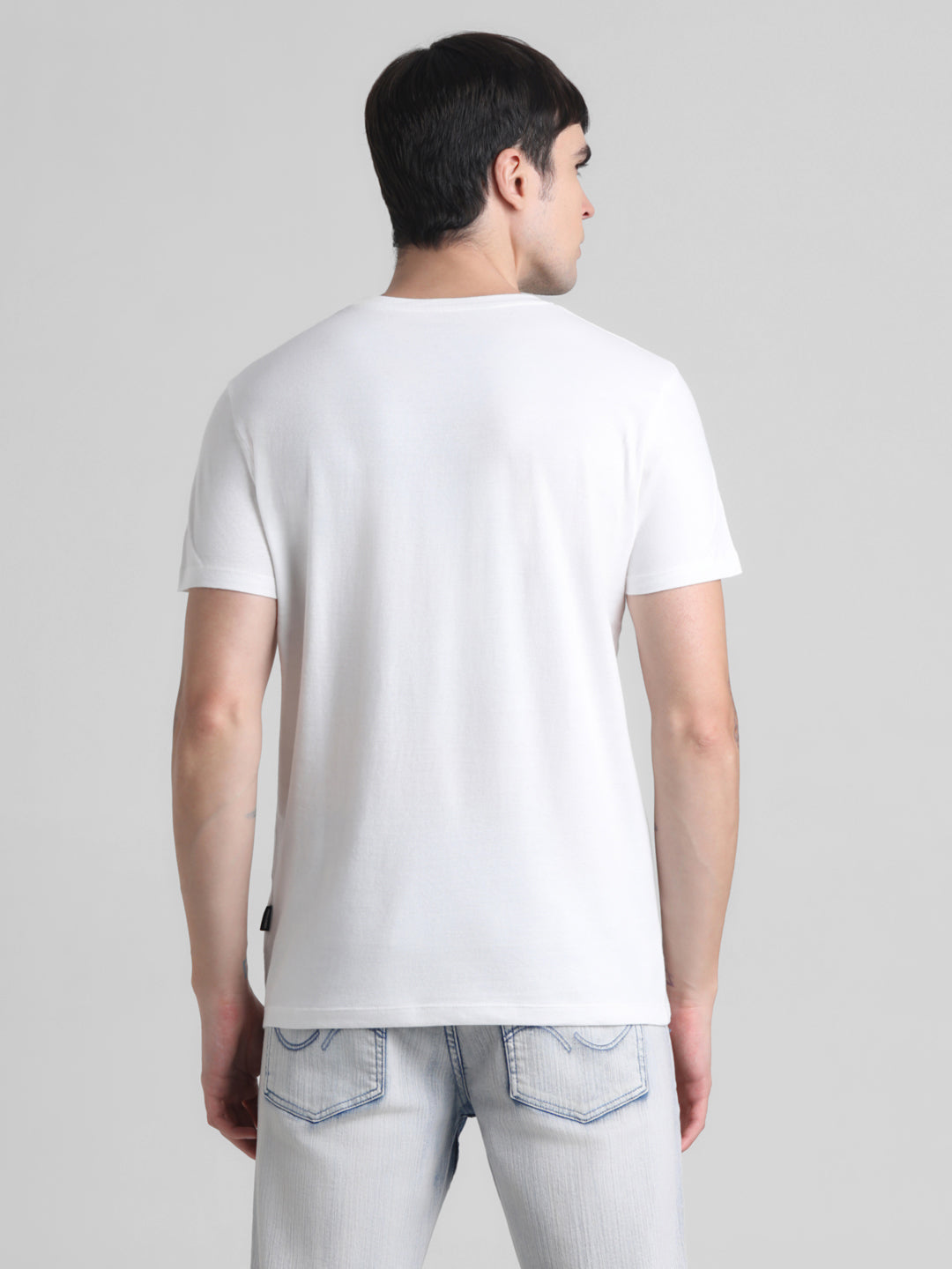 Flamingo Print Cotton T-shirt