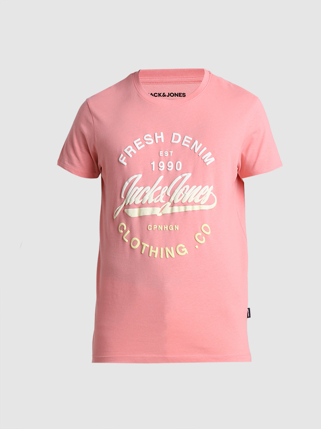 Pink Logo Print T-Shirt