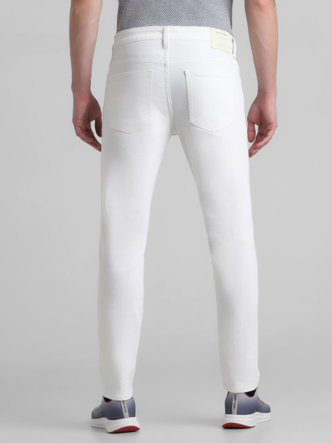 White 5 Pocket Ben Skinny Jeans