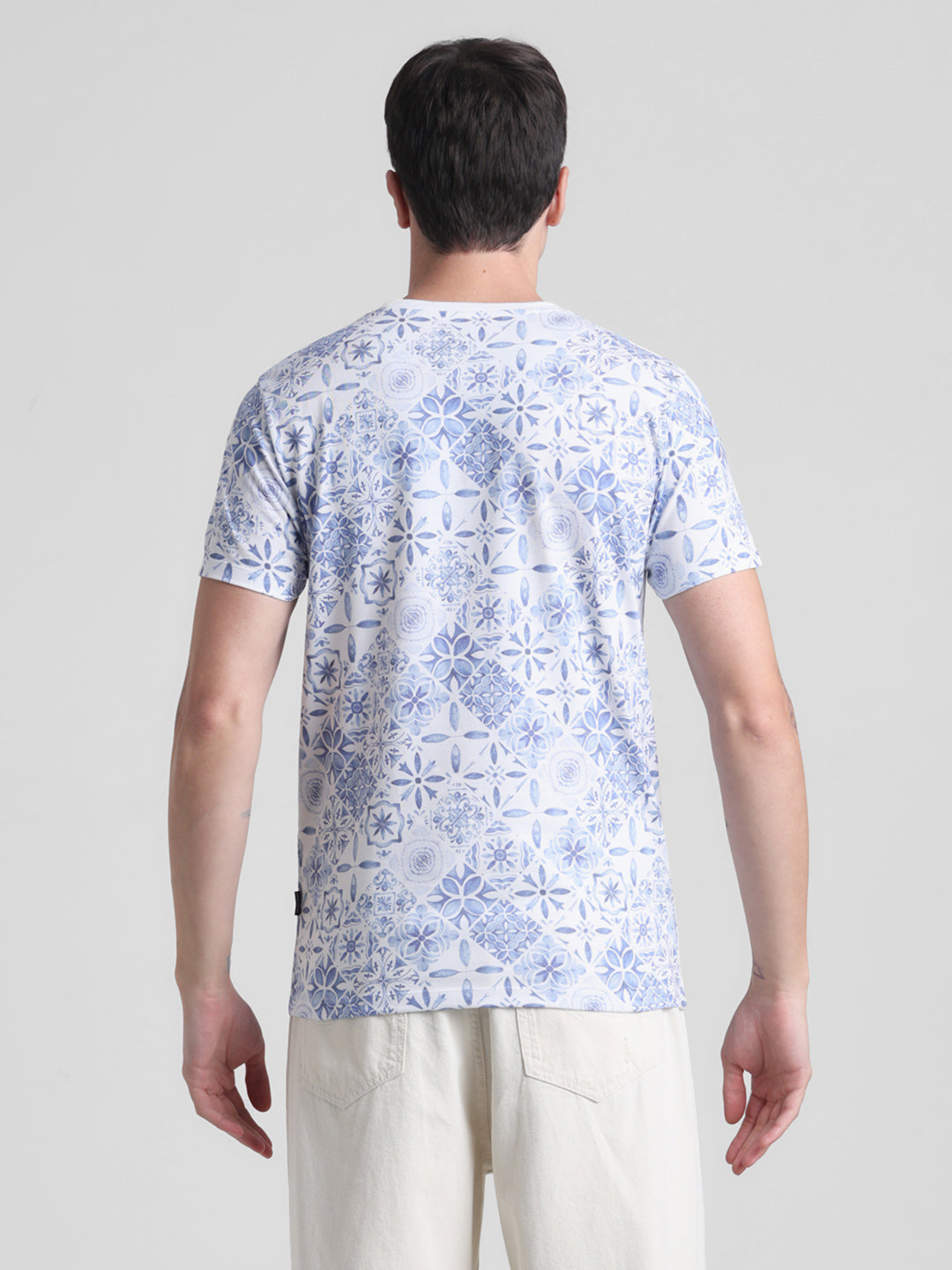 Abstract Printed T-shirt