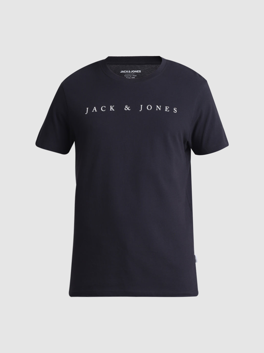 Black Logo Print T-shirt