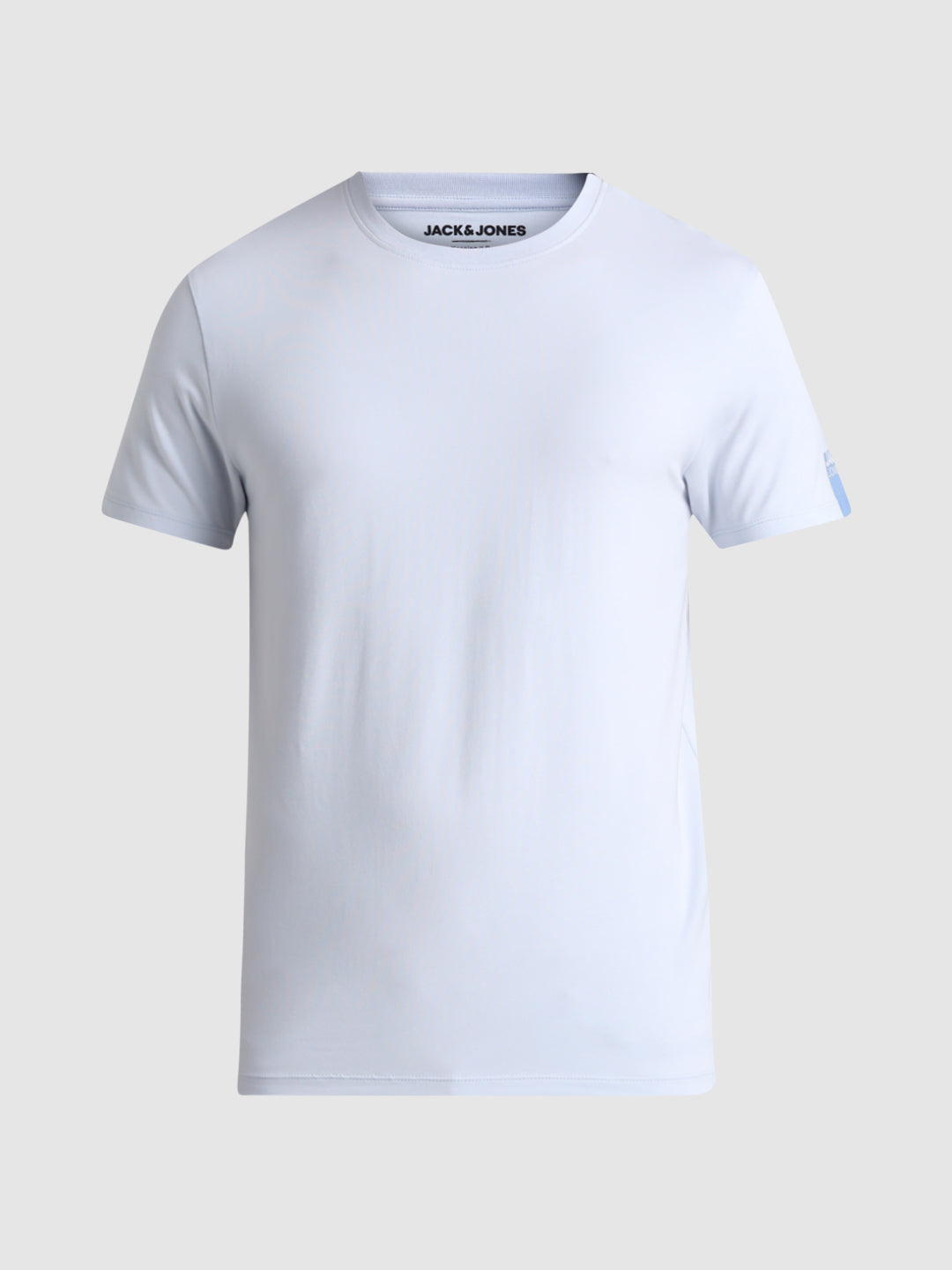 Light Blue Solid T-shirt