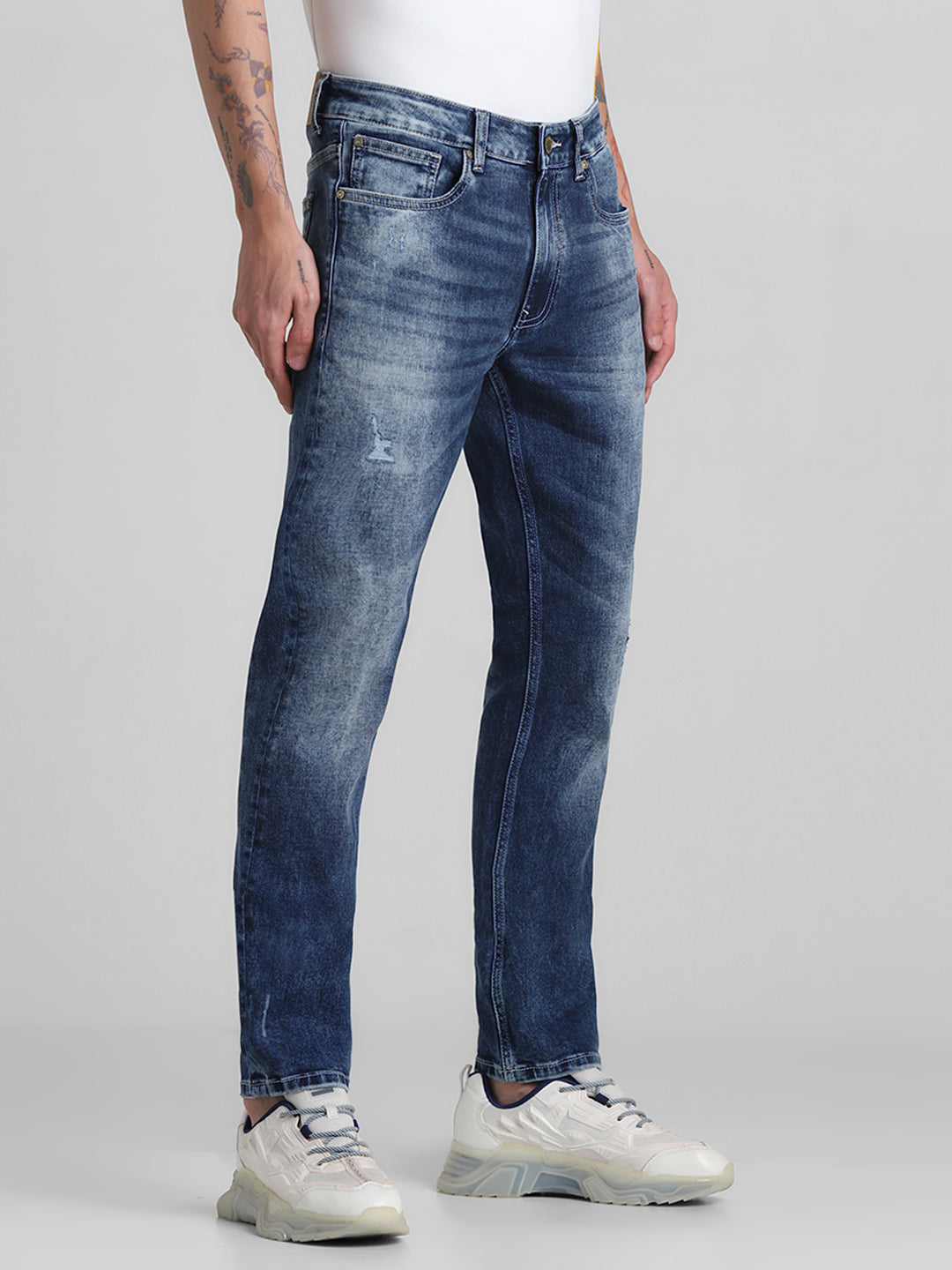 Blue Washed Ben Skinny Jeans