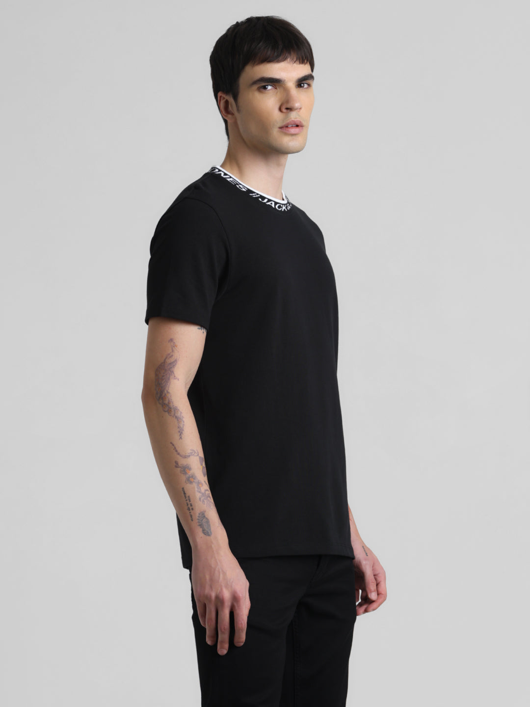 JACK&JONES Slim Jacquard T-Shirts