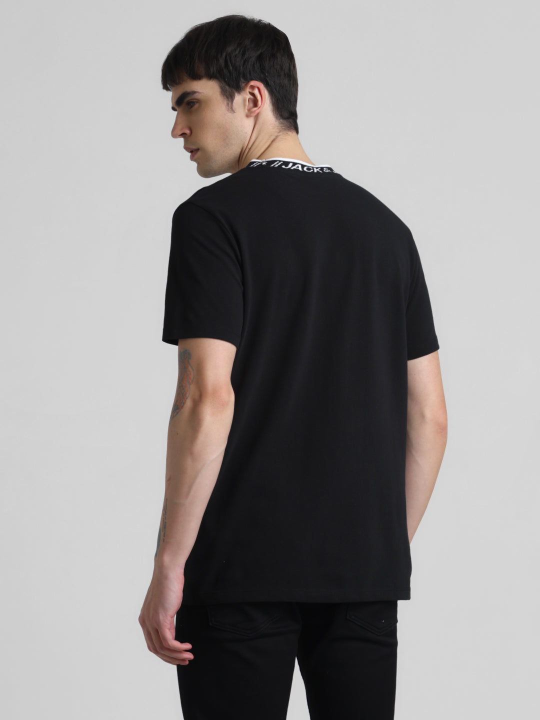 JACK&JONES Slim Jacquard T-Shirts